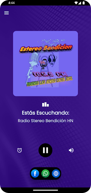 Radio Stereo Bendicion HN Screenshot 2