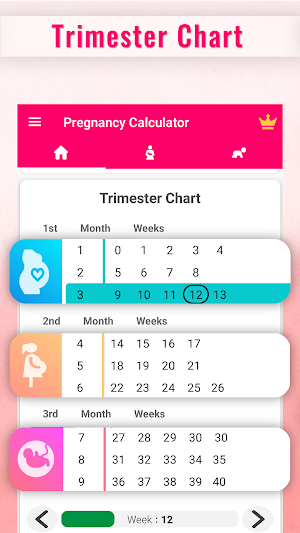 Pregnancy Calculator -Track Pregnancy Week by Week Screenshot 1