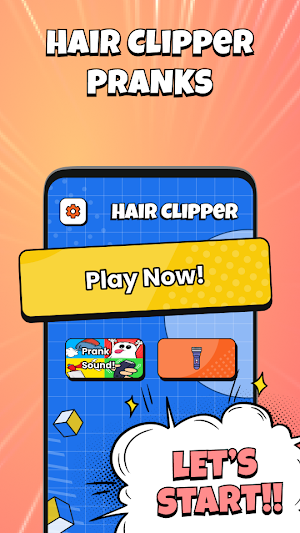 Hair Clipper Prank: Fun Sounds Screenshot 2