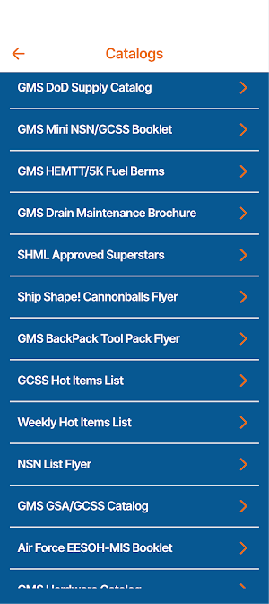 GMS Oger App Screenshot 2