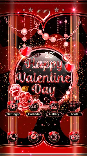 Dark Rose Valentine- Wallpaper Screenshot 0