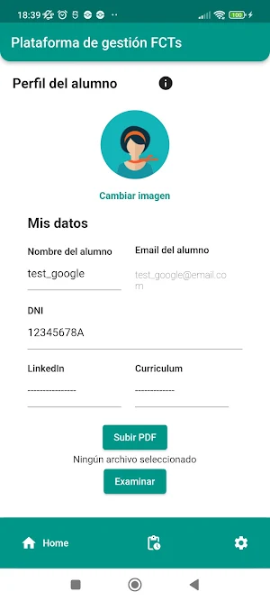 GestionaFCTs - Gestión para FP Screenshot 2