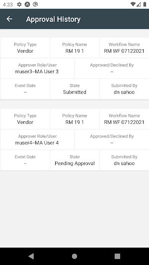 RealPage Accounting Mobile Screenshot 1