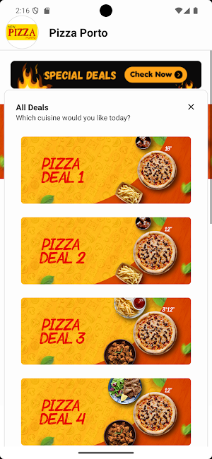 Pizza Porto Screenshot 2