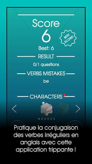 Irregular Verbs Challenge Screenshot 3