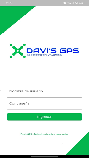 Davis GPS Screenshot 1
