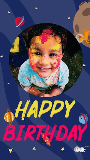 Happy Birthday Video Maker Screenshot 0