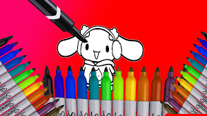 Cinnamoroll Coloring Book Screenshot 2