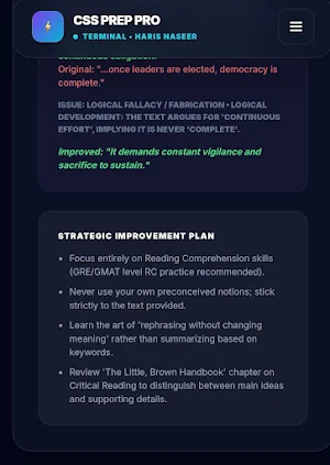 CSS PREP PRO Screenshot 1