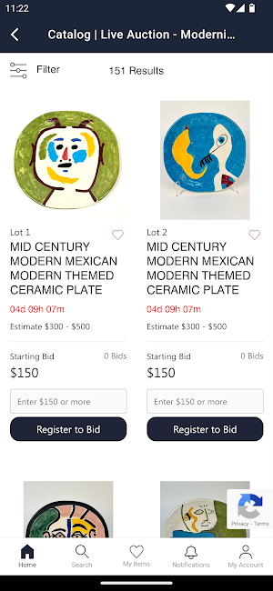 Woodard Lipe Auction Screenshot 2
