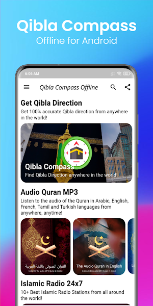 Qibla Compass Offline Screenshot 1