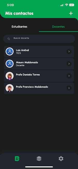 Control Docente Screenshot 2