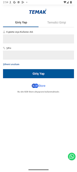 Temak B2B Screenshot 3