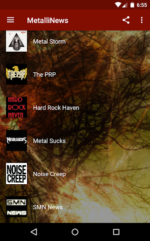 MetalliNews - Metal And Rock News, Bands, Concerts Screenshot 1