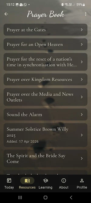 Call2Come: Prayer & Devotion Screenshot 1
