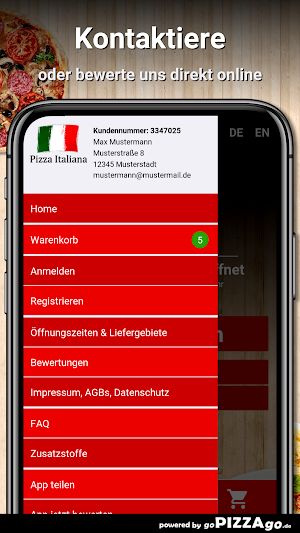 Pizza Italiana Screenshot 2