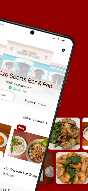123 Dzo Sports Bar & Phở Screenshot 1