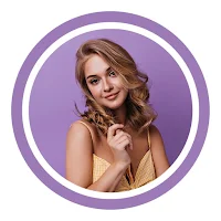 Profile Border Photo Frame