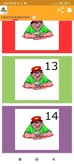 Tonos de borrachos Screenshot 1