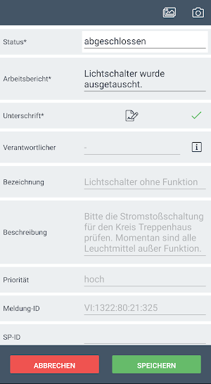 VitriApp-Meldungen Screenshot 1
