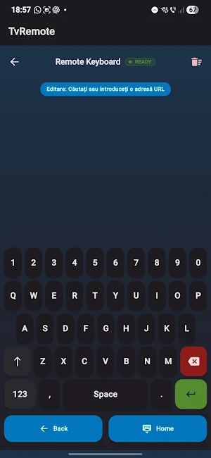 TV Remote & mouse Screenshot 1
