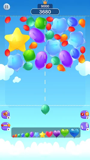 Balloon Flow Merge Puzzle Screenshot 1