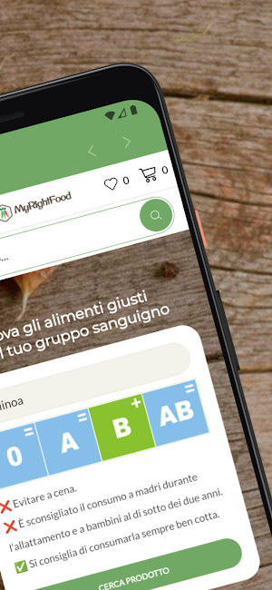 MyRightFood Screenshot 2