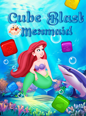 Cube Blast Mermaid Screenshot 0
