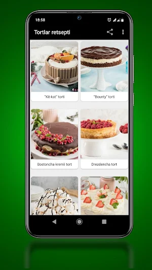 Tortlar retsepti Screenshot 0