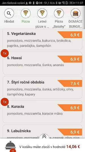 Trio reštaurácia Screenshot 2