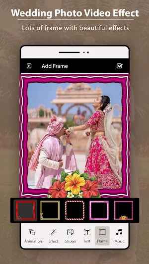 Wedding Photo Video Maker Screenshot 2