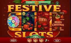 Festive Slots - Spins & Wins Screenshot 0