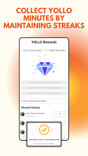 YOLLO - Live in the moment Screenshot 3