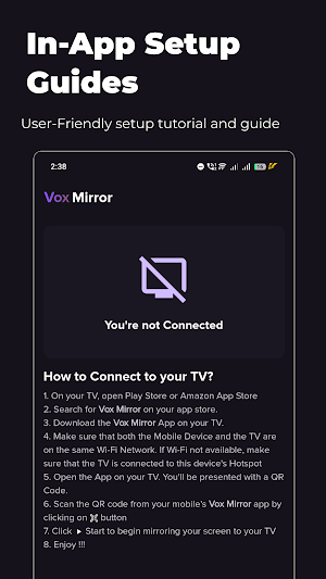 Vox Mirror - Cast to TV in HD Screenshot 3