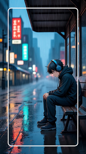 Sad Anime Wallpaper For Boys Screenshot 1