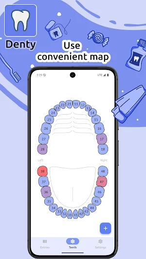 Denty: Teeth Map & Notes Screenshot 0