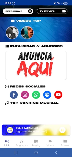 Radio Mr Net Screenshot 3