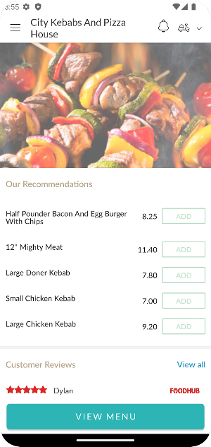 City Kebabs And Pizza House Screenshot 1