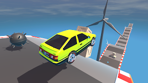 Extreme Descent Car Simulator Screenshot 2
