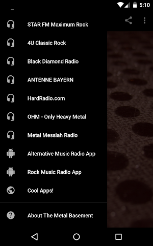 The Metal Basement - Radio Hea Screenshot 1