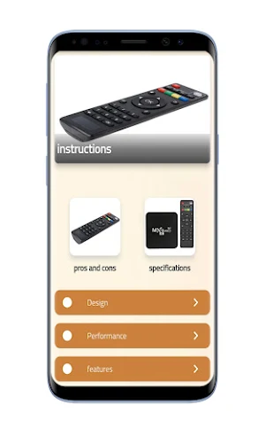 Remote For MXQ 4k Box Guide Screenshot 0