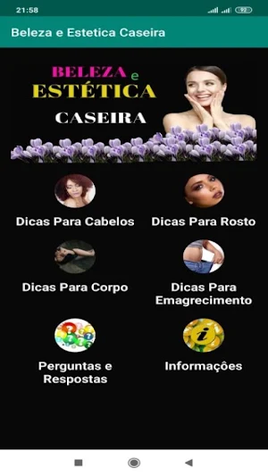 Beleza Estética Caseira Screenshot 0