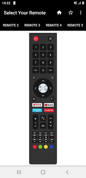 Neufunk TV Remote Screenshot 1