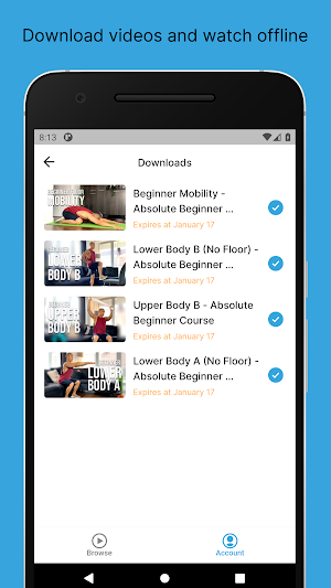 Justin Agustin Fitness Screenshot 1