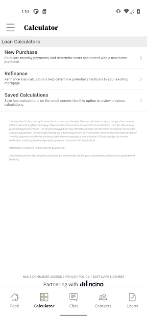 My Mullinix Mortgage Screenshot 1