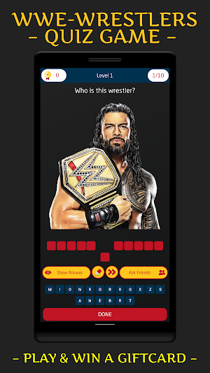 Guess The Wrestlers Quiz Screenshot 0