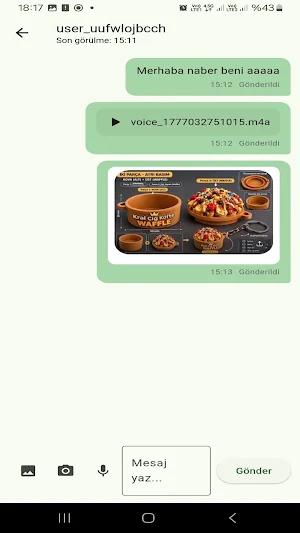 LunaChat: Voice & Message Screenshot 0