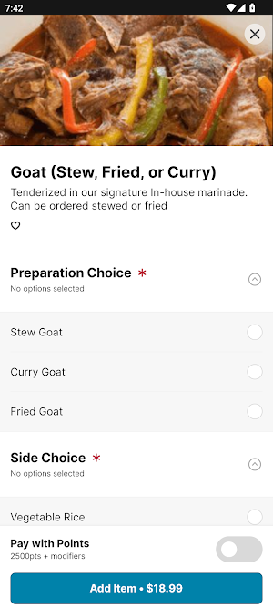 Manjé Caribbean Cuisine Screenshot 3