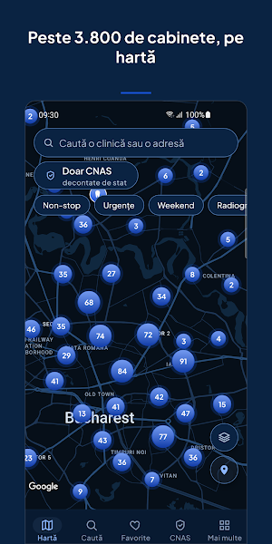 DentalMap: Stomatologi România Screenshot 0