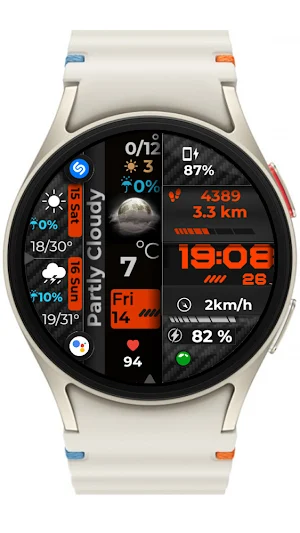 Watch Face CUE145 Screenshot 3